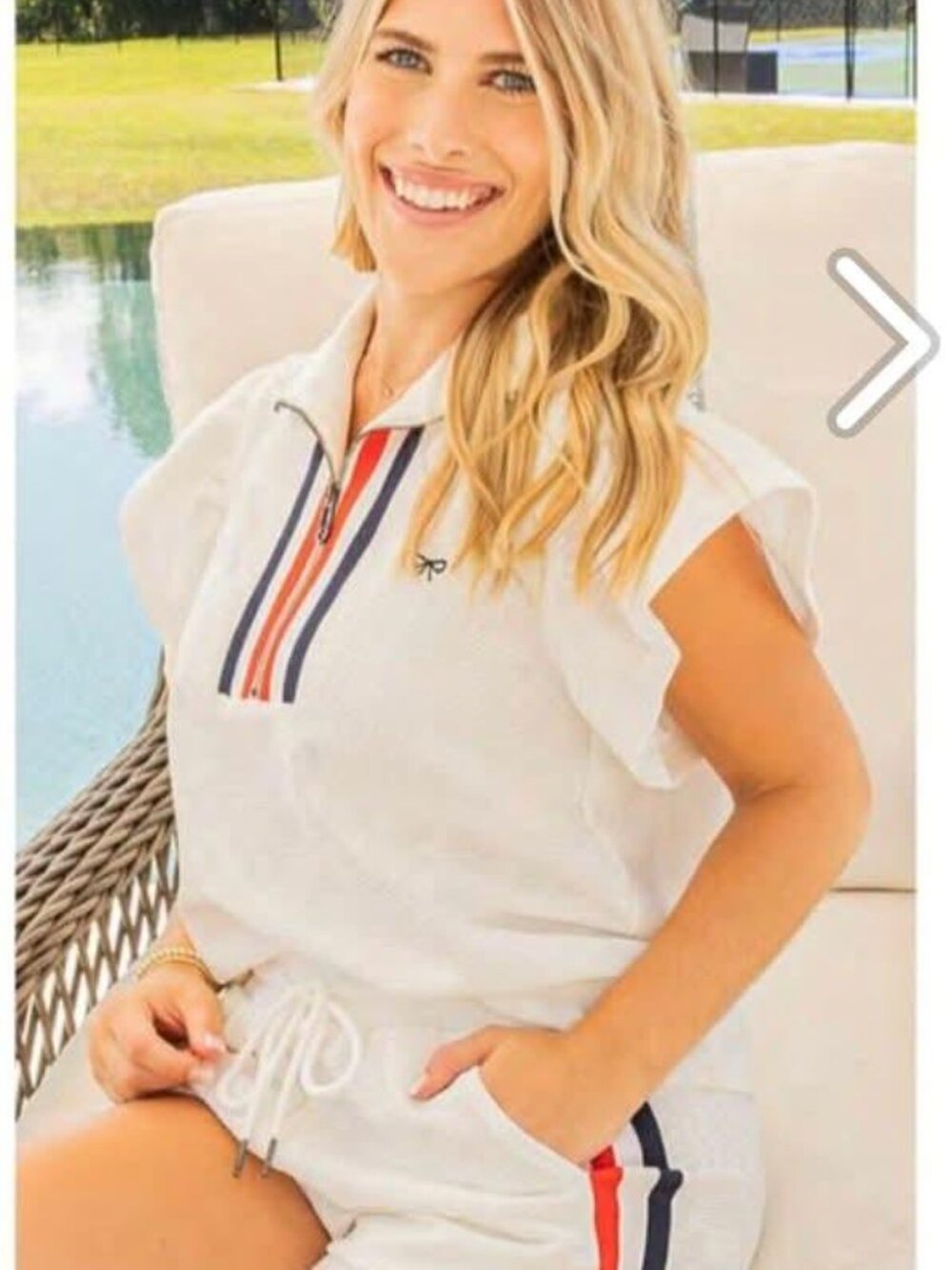 Simply Southern America White Set NWT Size XL